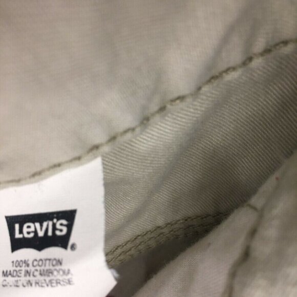 COPY - LEVI'S MEN Worker Pant Tan Straight Jean Men's 36 - Picture 9 of 9